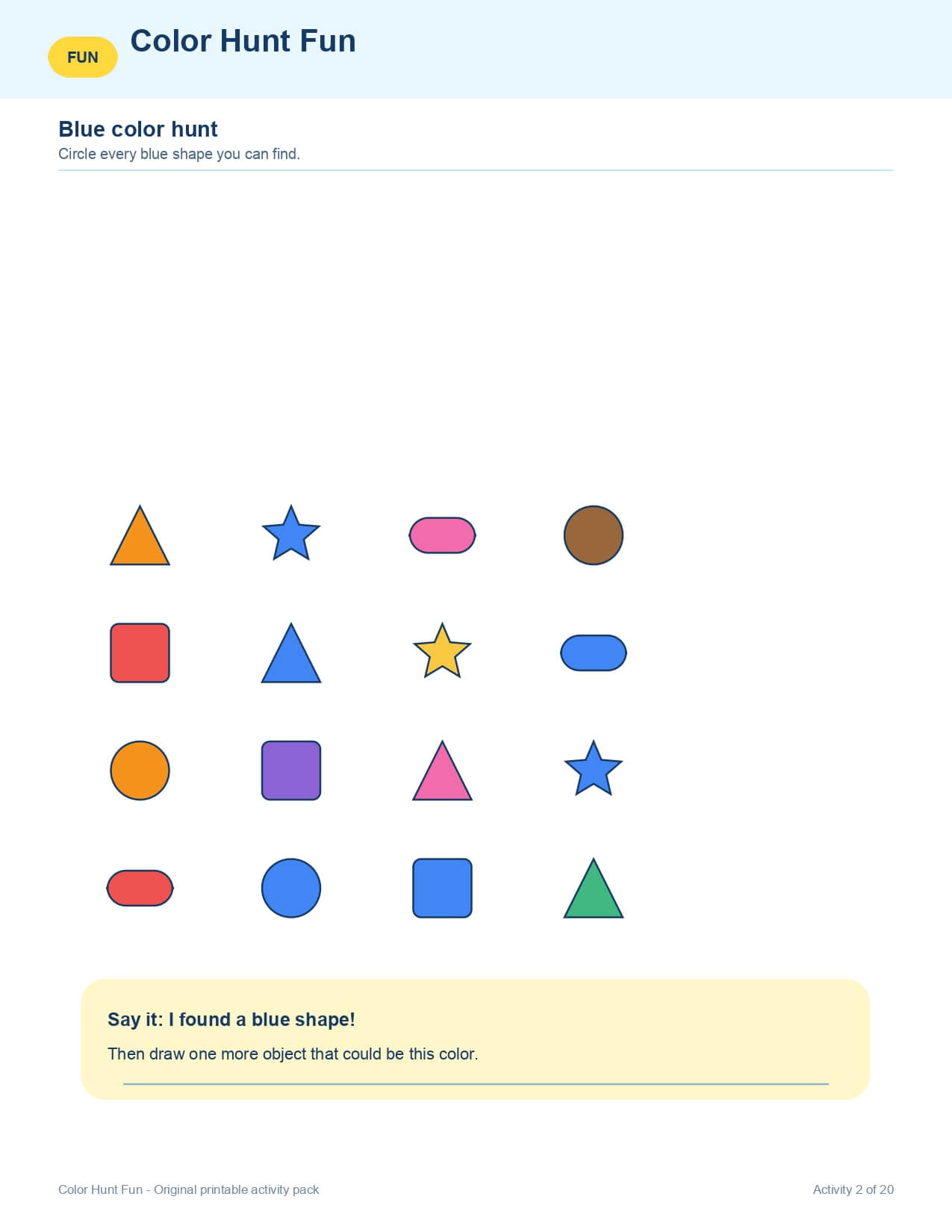 Pre-K Annual Super Bundle (A) – worksheet preview page 5