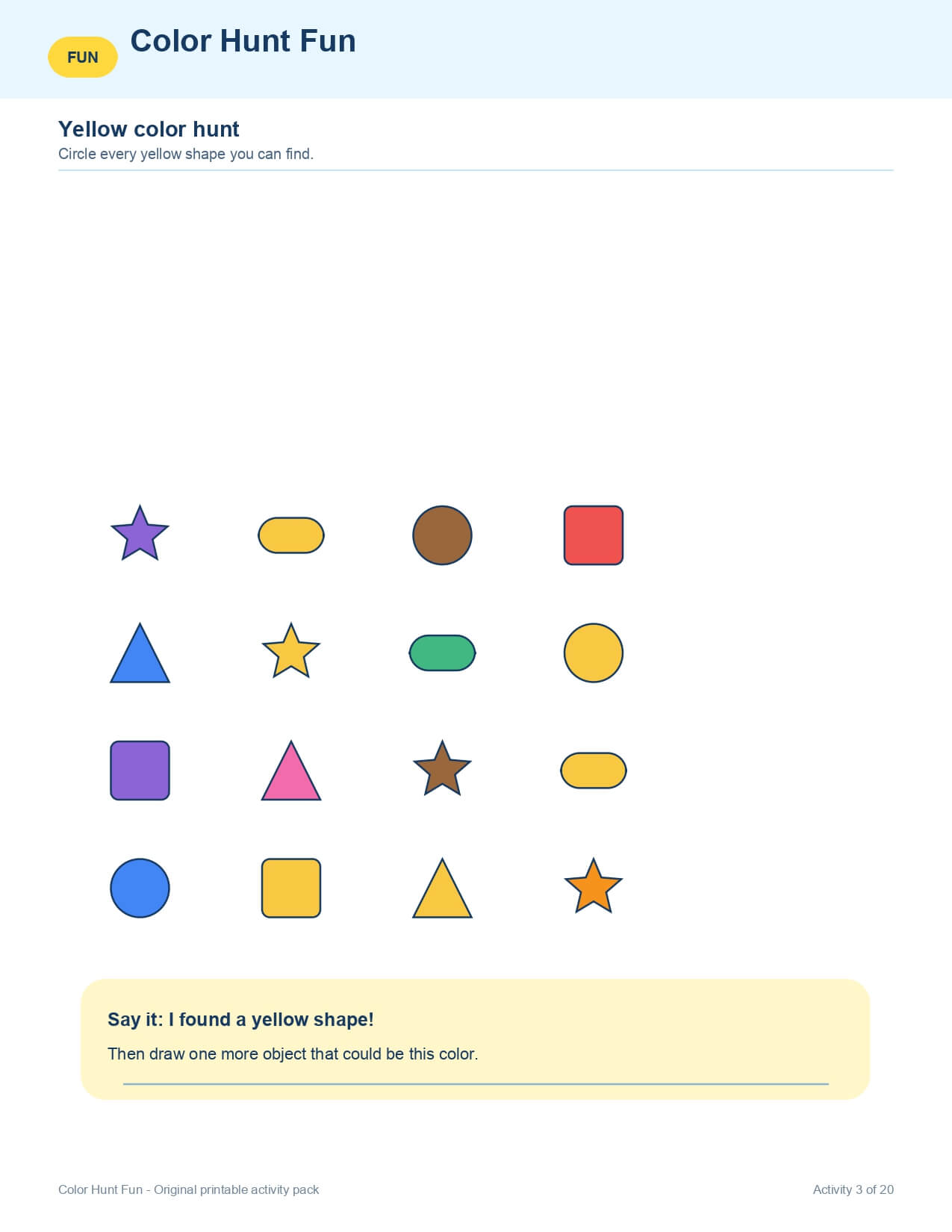 Pre-K Annual Super Bundle (A) – worksheet preview page 6