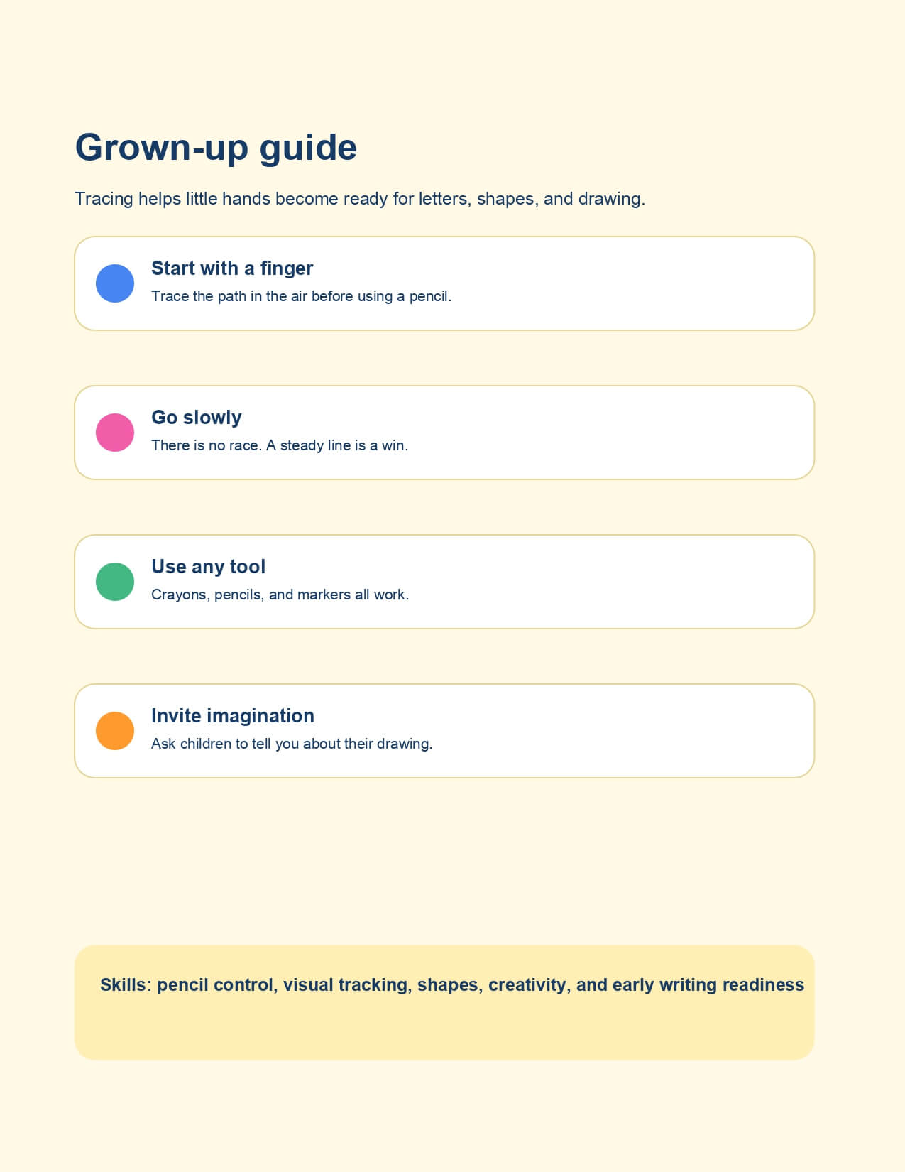 Trace-Draw-and-Play – worksheet preview page 1