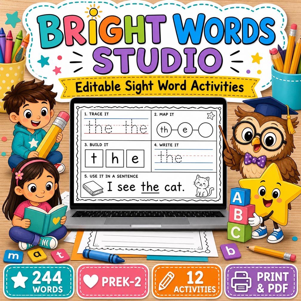 Bright Words Studio – educational app